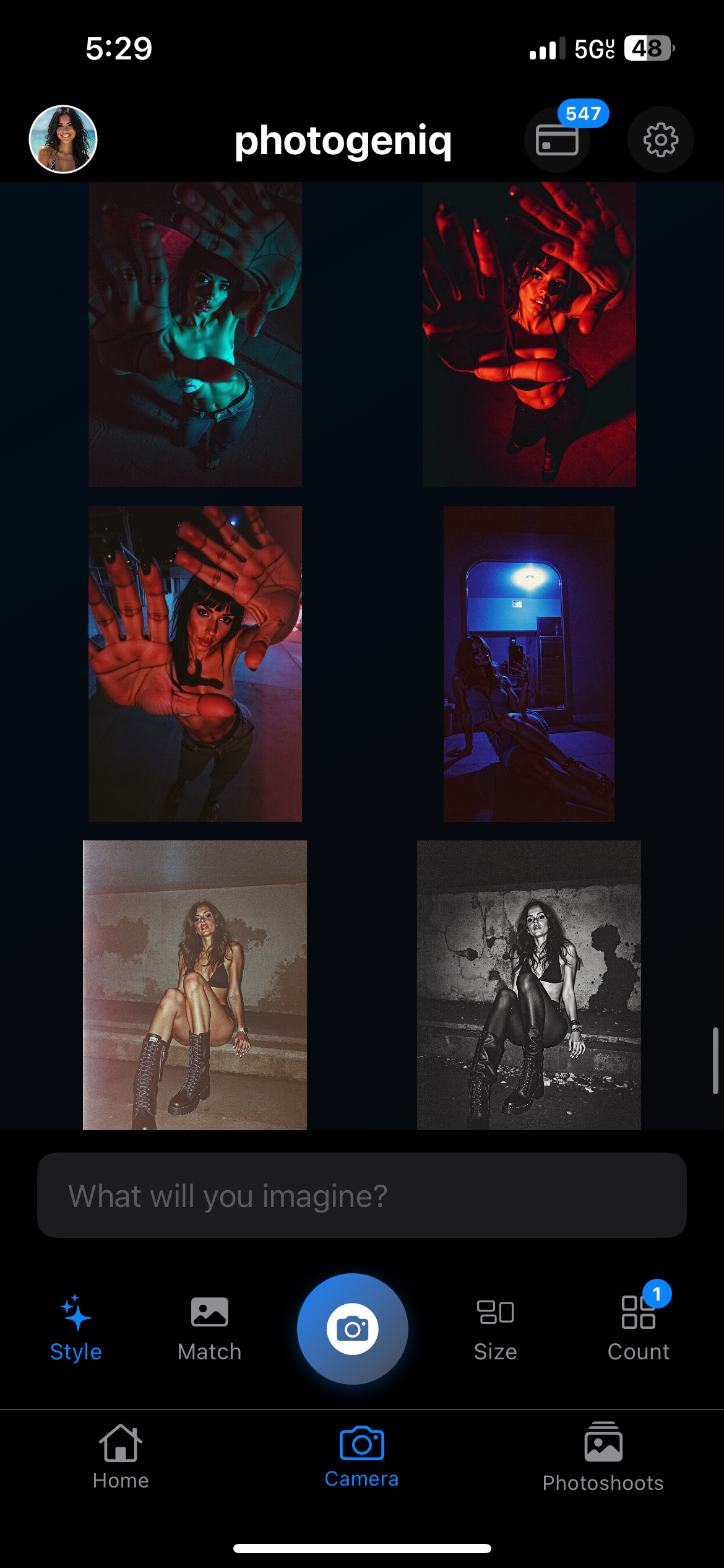 AI Camera Image Gallery